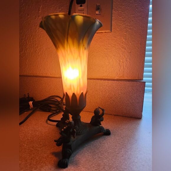 Cherub Accent Table Lamp - Picture 3 of 8